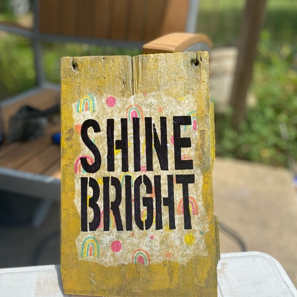 Old Farmhouse Decor•Made on Authentic Farmhouse Wood•Artist Signature On Back